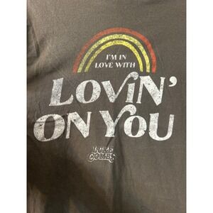 Luke Combs Lovin On You Graphic T-Shirt Gray Country Music Concert Tee Mens M